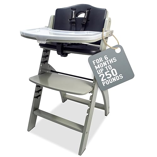 Tray Aiibe High Chair Abiie Beyond Wooden High Chair With The