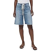 AG Adriano Goldschmied Womens Hattie High Rise Cinched Barrel Short