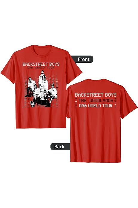 Backstreet Boys DNA World Tour Tee 未使用品