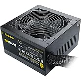 Segotep 650W 80 Plus Gold Certified Non-Modular ATX Power Supply with 6+2 Pin Connectors PFC Protection and RoHS Compliance, 