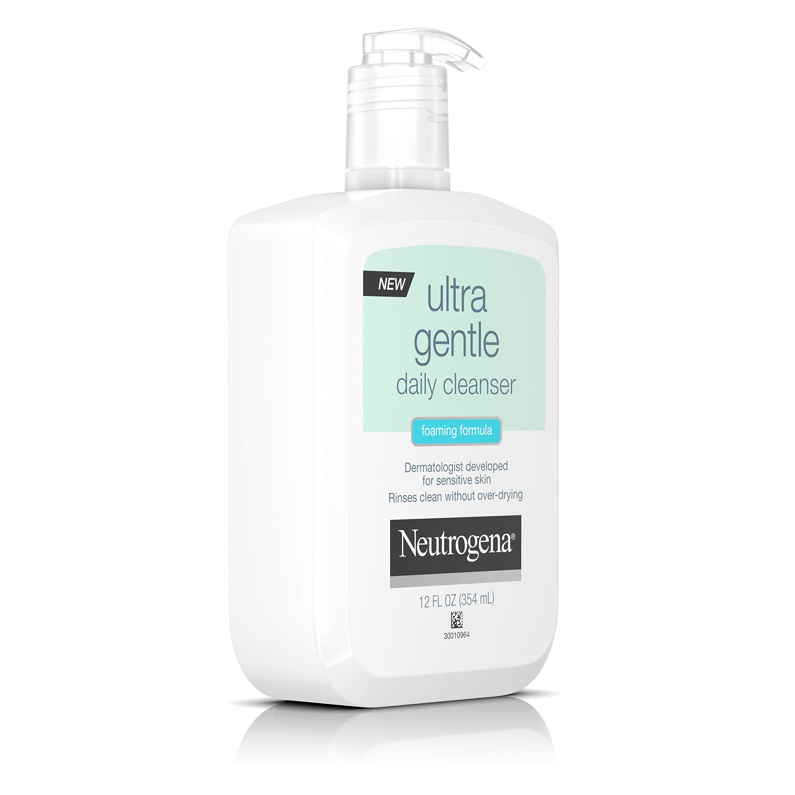 Neutrogena Ultra Gentle Daily Facial Cleanser for Sensitive Skin, Oil