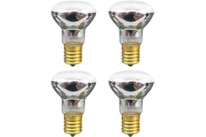 PAEORRORL Lava Lamp Bulb 4 Pack 30W E17 R39 Reflector Type Bulb for Lava Lamp,Original Replacement Bulbs for Lava Lamps and Glitter Lamps,2700K Warm White,Long Life