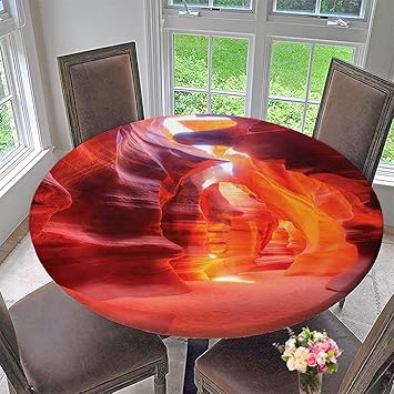 Amazon Com Mikihome Simple Modern Round Table Cloth Decor