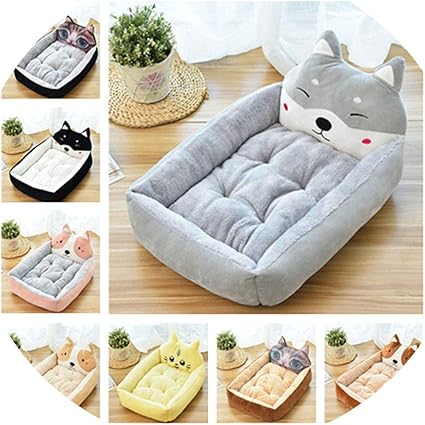 Amazon Com Zzmeet Cute Dog Bed Pad Cartoon Animal Shaped Pet