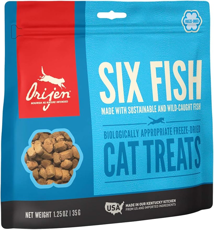 6 fish cat food