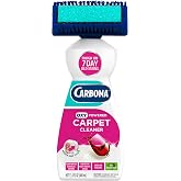 Carbona 2-in-1 Oxy-Powered Carpet Spot Cleaner, 13.5 Fl Oz | Dual Sponge &amp; Bristle Applicator for Targeted Removal of Stains, Fast Working Formula, for Busy Homes