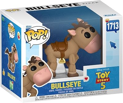 Funko POP! Premium Disney Pixar Toy Story 5 Bullseye Vinyl Figure 3.75"