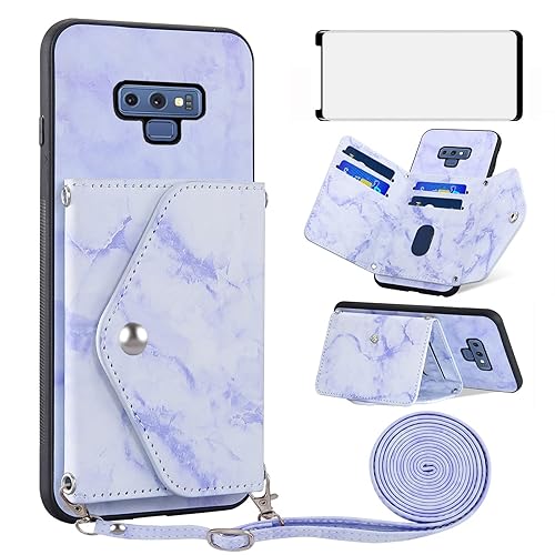 Phone Case for Samsung Galaxy Note Wallet Cover with Screen