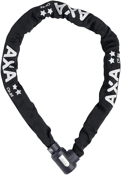Axa Cherto Compact Kettenschloss 95 Cm Schwarz Amazon De Sport Freizeit