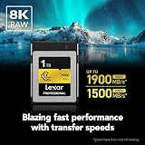 Lexar Professional 1TB CFexpress Type B Gold Card 1900MB/s Read 8K Raw Video view 6