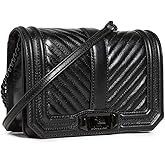 Rebecca Minkoff Women's Chevron Quilted Love Crossbody Bag