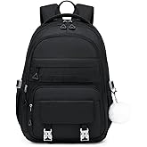 Dsoplvn Girls 15.6 Inch Backpack for Elementary Middle High School College Students Teens Women Large Travel Daypack