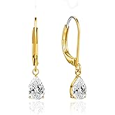 Limerencia G23 Titanium Leverback Earrings Dangle Drop Earrings for Women Fashion F136 Titanium Earrings Hypoallergenic Jewelry Gift
