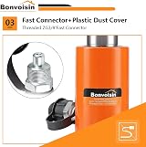 Bonvoisin Hydraulic Cylinder 10T-50T Low Profile Ram 50mm Stroke Machinery Jack view 5