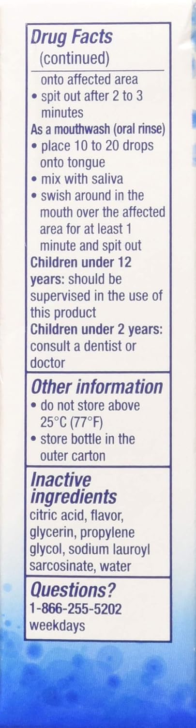 GLY-OXIDE Antiseptic Oral LIQ .5 OZ: Health & Personal Care