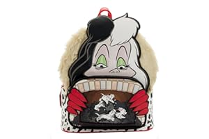 Loungefly Disney 101 Dalmatians Villains Scene Cruella Mini Backpack