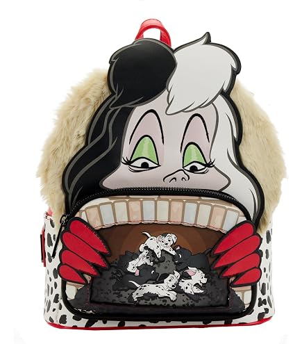 Amazon.com: Loungefly DISNEY 101 DALMATIANS VILLAINS SCENE 