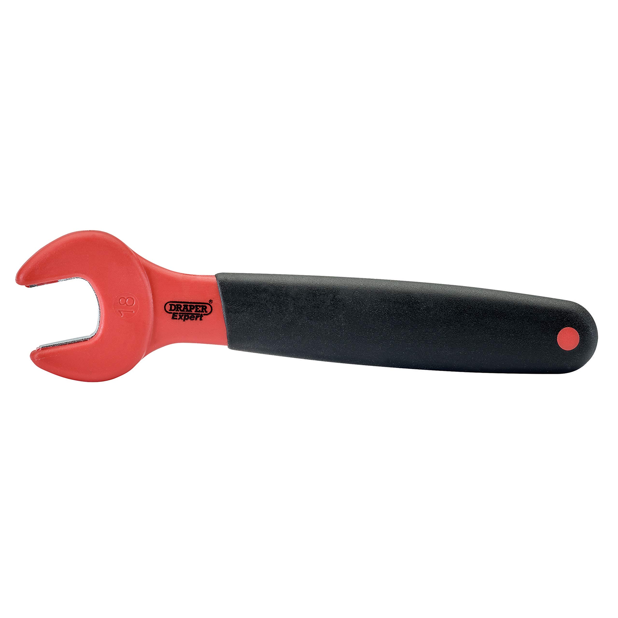 Draper 99476 VDE Fully Insulated Open End Spanner (18mm)