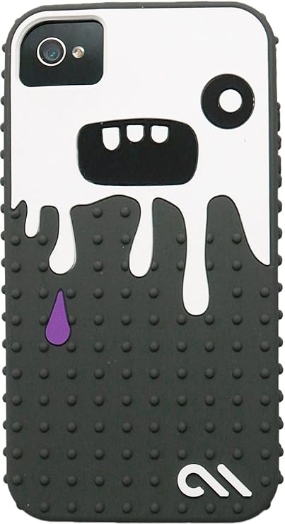 Amazon Co Jp Case Mate 日本正規品 Iphone 4s 4 Creatures Monsta Case Grey White クリーチャーズ モンスタ シリコン ケース グレー ホワイト Cm 家電 カメラ
