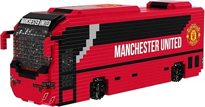 FOCO Manchester United BRXLZ 3D Coach Toy Model 1347 Pieces 12+
