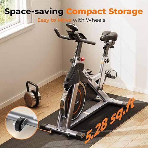 YOSUDA Indoor Cycling Bike Magnetic Resistance, Stationary Bike