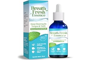 TRIXES Bad Breath Treatment for Adults,Natural Breath Freshening Drops for Bad Breath, Fast-Acting, Long-Lasting, Boosts Confidence for Socializing, Alcohol-Free01