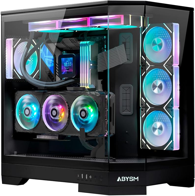 Caja PC Gamer Danube SAVA H600 Black E-ATX — foto 3 de 8