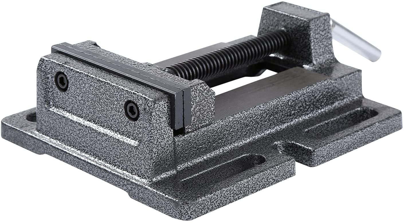KATSU Drill Press Vice 75mm 3 Inch Professional Quality American Type Pillar Bench Drill Vice Clamp for Workshop Milling Machine Machinery Maintenance 40227330