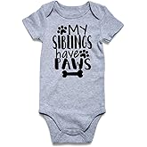 Funnycokid Baby Boys Girls Bodysuit Funny Newborn Romper Short Sleeve Infant Neutral Outfits 0-12 Months