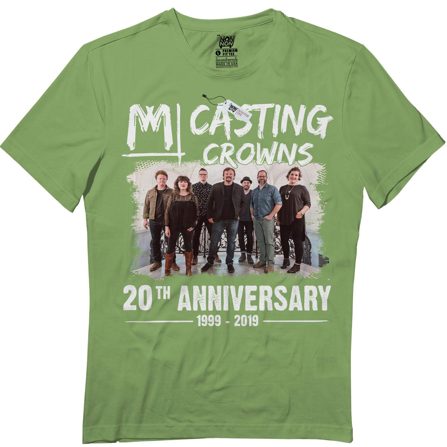 Casting 20th Anniversary 1999 2019 Christian Rock Band T Shirt Kitilan