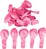 SHATCHI Pink Balloons 25 Pack 12 Inch Thick Latex Biodegradable Helium view 8