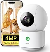 aosu 2.5K Indoor Camera 5GHz WiFi 360 PTZ Two-Way Audio Alexa Compatible
