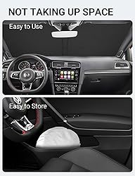Proadsy 2024 Upgrade Front Windshield Sun Shade