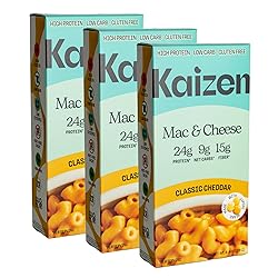 Kaizen High Protein Mac and Cheese - Low Carb, Keto
