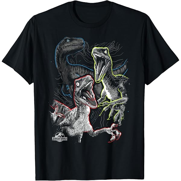 Amazon.com: Jurassic Park Vintage T-Rex Escape T-Shirt : Clothing