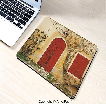 Amazon Co Jp マウスパッド 滑り止め プラネットマウスマット デスクトップ コンピューター Pc ノートパソコン 多肉植物 グリーン熱帯植物 手描き アガベ植物 植物 ガーデニングテーマイメージ アーモンドグリーンイエロー Mousepads 8 3 X 10 2 X 0 16 パソコン