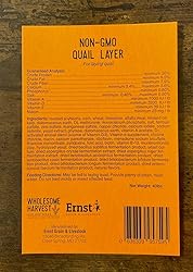 Wholesome Harvest Non-GMO Quail Layer Feed