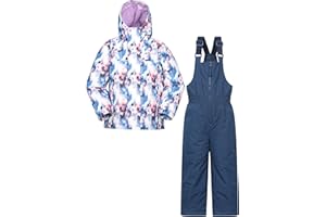 Mountain Warehouse Polar Zone Kids Jacket & Salopette Snow Set - Warm