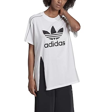 t shirt bianca adidas