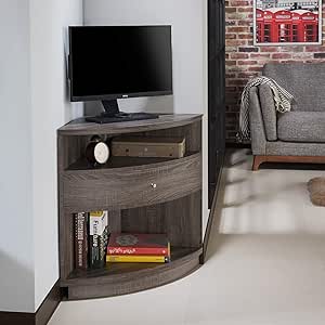 Amazon.com: Mueble esquinero para TV de interior sencillo y moderno