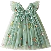 TTYAOVO Toddler Baby Dress Birthday Party Tulle Girl Dresses