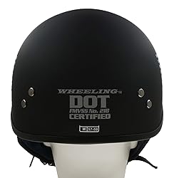 Wheeling Motorcycle Bike Biker ATV Visor Half Open