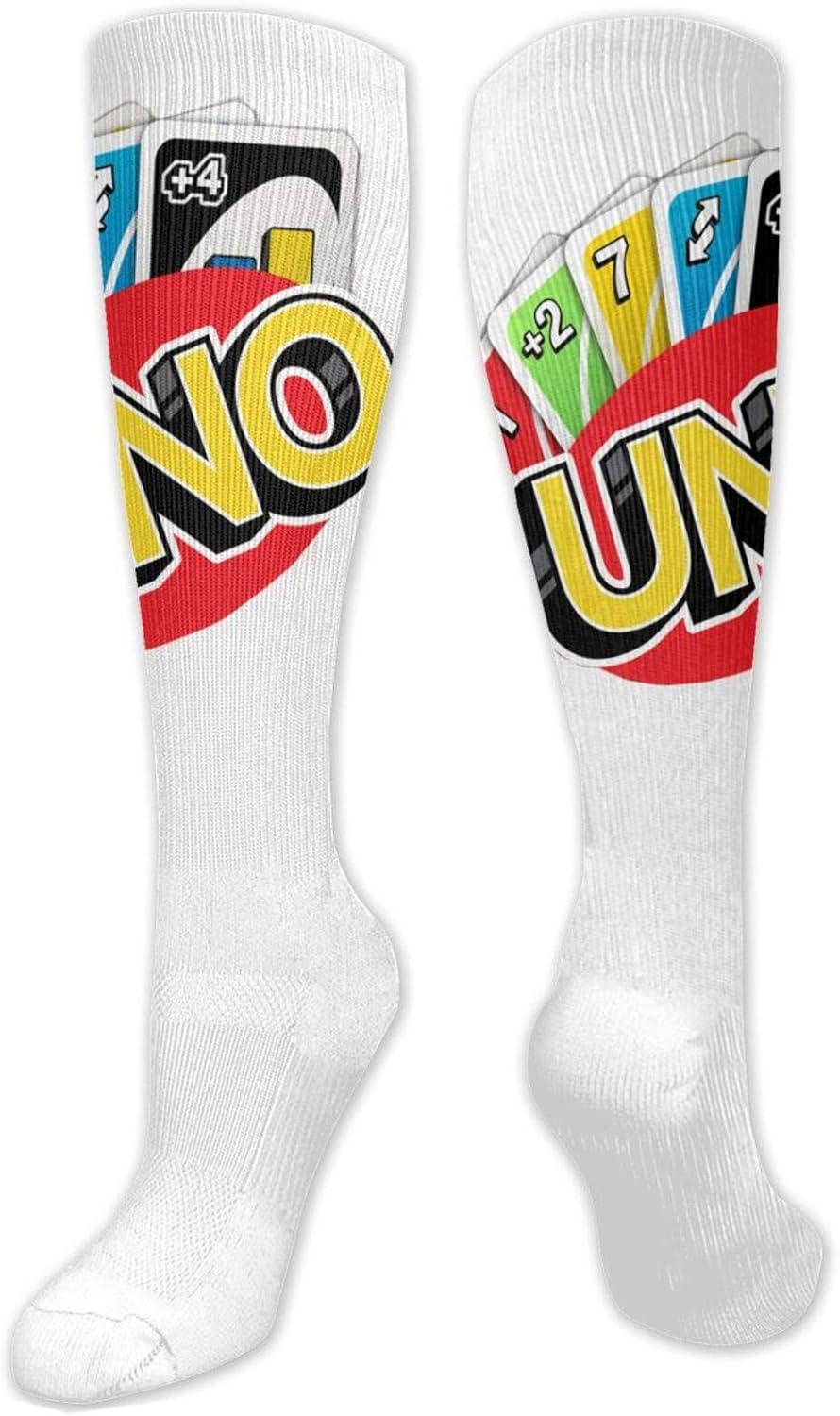 JosephineGrimes Games UNO Cards Unisex Funny Knee High