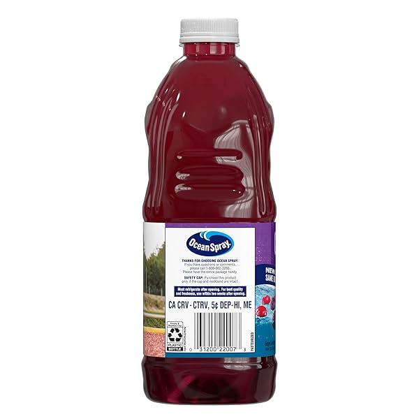 OCEAN SPRAY® CRAN-GRAPE® CRANBERRY GRAPE JUICE DRINK, 64 FL OZ BOTTLE