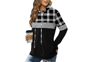 Angerella Hoodies for Women Camo Leopard Print Tops Pullover Hooded Sweatshirt Drawstring with Pocket