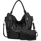 Tote Bag for Women PU Leather Shoulder Bags Fashion Hobo Bags Large Purse and Handbags with Adjustable Shoulder Strap