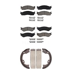 Transit Auto Front Rear Ceramic Brake Pads And