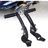 Goldfire 1 Pair Floor Board Highway Road Pegs Adjustable Can Am Spyder RT Foot Rest Extensions Highway Mounts with Footpegs RT Highway Pegs Fits For Can Am Spyder RT Factory Floorboard 2010-2019