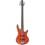 Ibanez GSR 5 String Bass Guitar, Right, Roadster Orange Metallic (GSR205ROM)