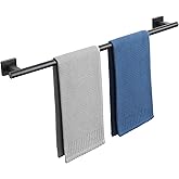 Alise Bathroom Towel Bar, 28 Inch Towel Racks for Bathroom, SUS304 Stainless Steel Hand Towel Holder Heavy Duty Towel Rack Wall Mounted Matte Black Towel Bar